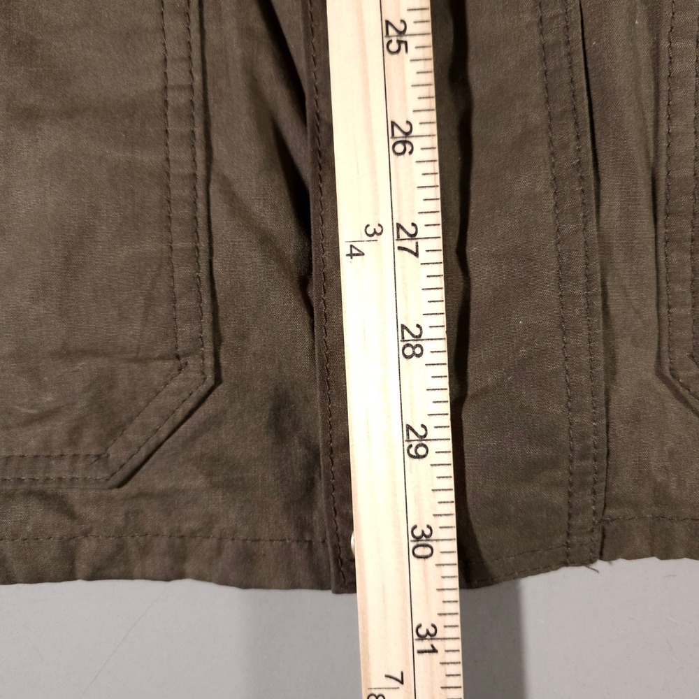 Filson Mile Marker Coat Mens L Otter Green Waxed Cotton Jacket 11010768 USA - Picture 8 of 9